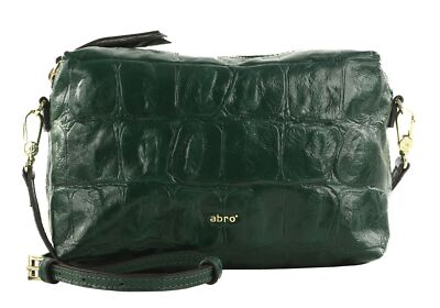 abro Leder Maxi Cocco Crossbody Bag Kaia Umhängetasche Tasche