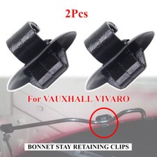 For VAUXHALL VIVARO BONNET STAY RETAINING CLIPS PLASTIC HOLDER FOR ROD ARM STRUT