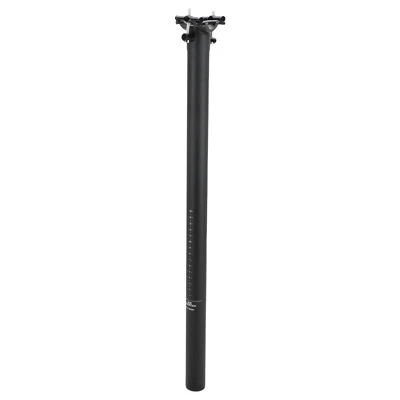 Tige de selle de vélo légère en fibre de carbone noir mat 1 pièce 33,9x600mm - Photo 1/4