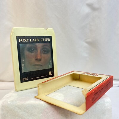 Cher - Foxy Lady (1972, Kapp Records) 8 Track Tape In Slip Cover - Nice!