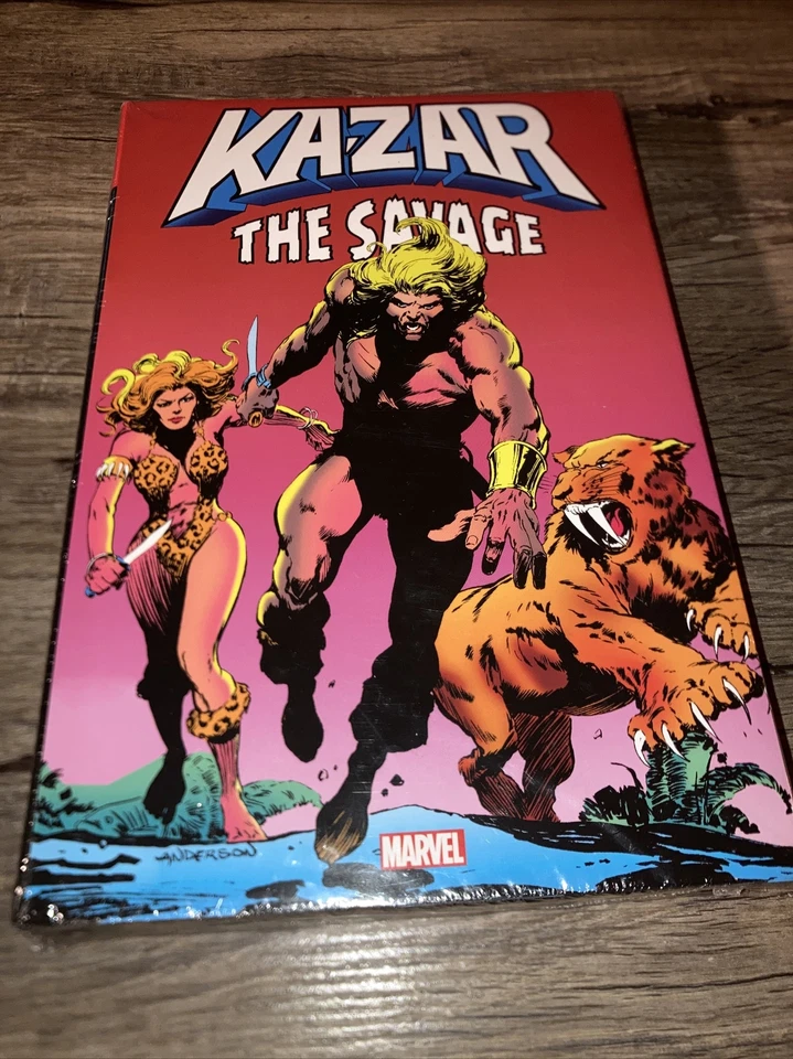 Ka-Zar the Savage Omnibus DM + Phoenix Vol.1 Omnibus Новый запечатанный - Изображение 4 из 4