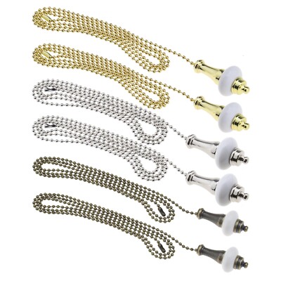 2x-light-pull-chain-cord-brass-multicolor-ceramic-for-bathroom-ceiling