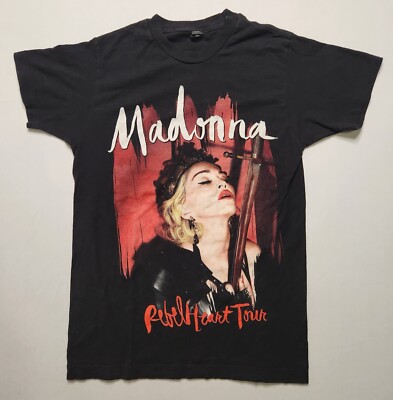 Madonna Shirt Rebel Heart Tour 2015 Pop Dance Tee Small | eBay
