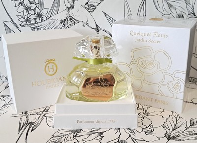 HOUBIGANT, ''Quelques fleurs. Jardin secret'' EDP.  100ml Original. Impecable.