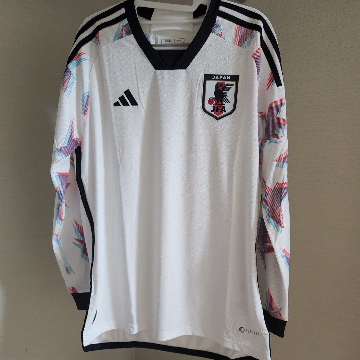 Japan '22 World Cup Away Long Sleeve Authentic Adidas Jersey JP