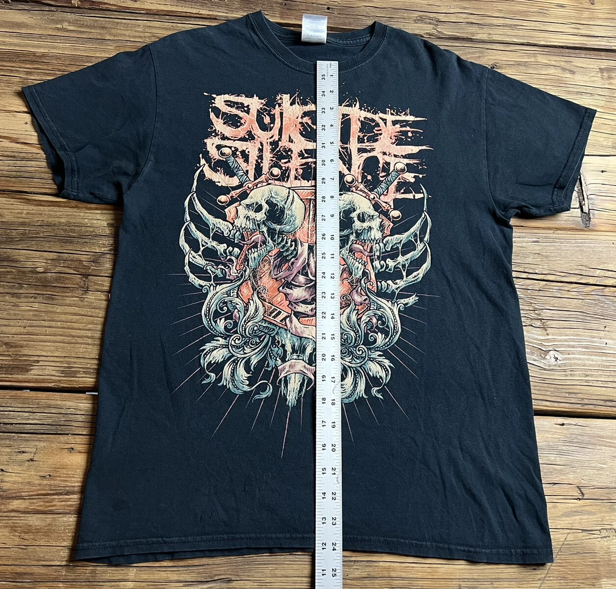 Vintage Band T-shirt Suicide Silence Men's Size Medium Rare Find