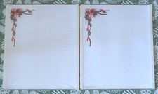  2 pkgs Creative Memories 8 X 10 Holiday Border Blank Scrapbook Pages RCM-10HB