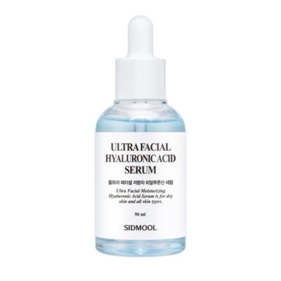 SIDMOOL Ultra Facial Hyaluronic Acid Serum 1.69OZ Mild Moisturizer K beauty