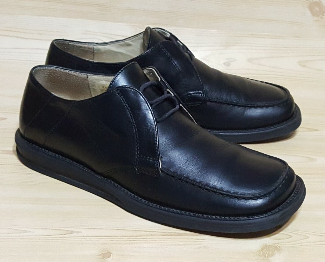 SAOLA Scarpe Oxford Kenneth Cole Made in Italy da uomo in pelle nera 7
