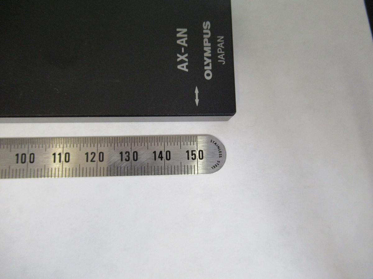 OLYMPUS JAPAN POL POLARIZER ANALYZER SLIDE MICROSCOPE PART
