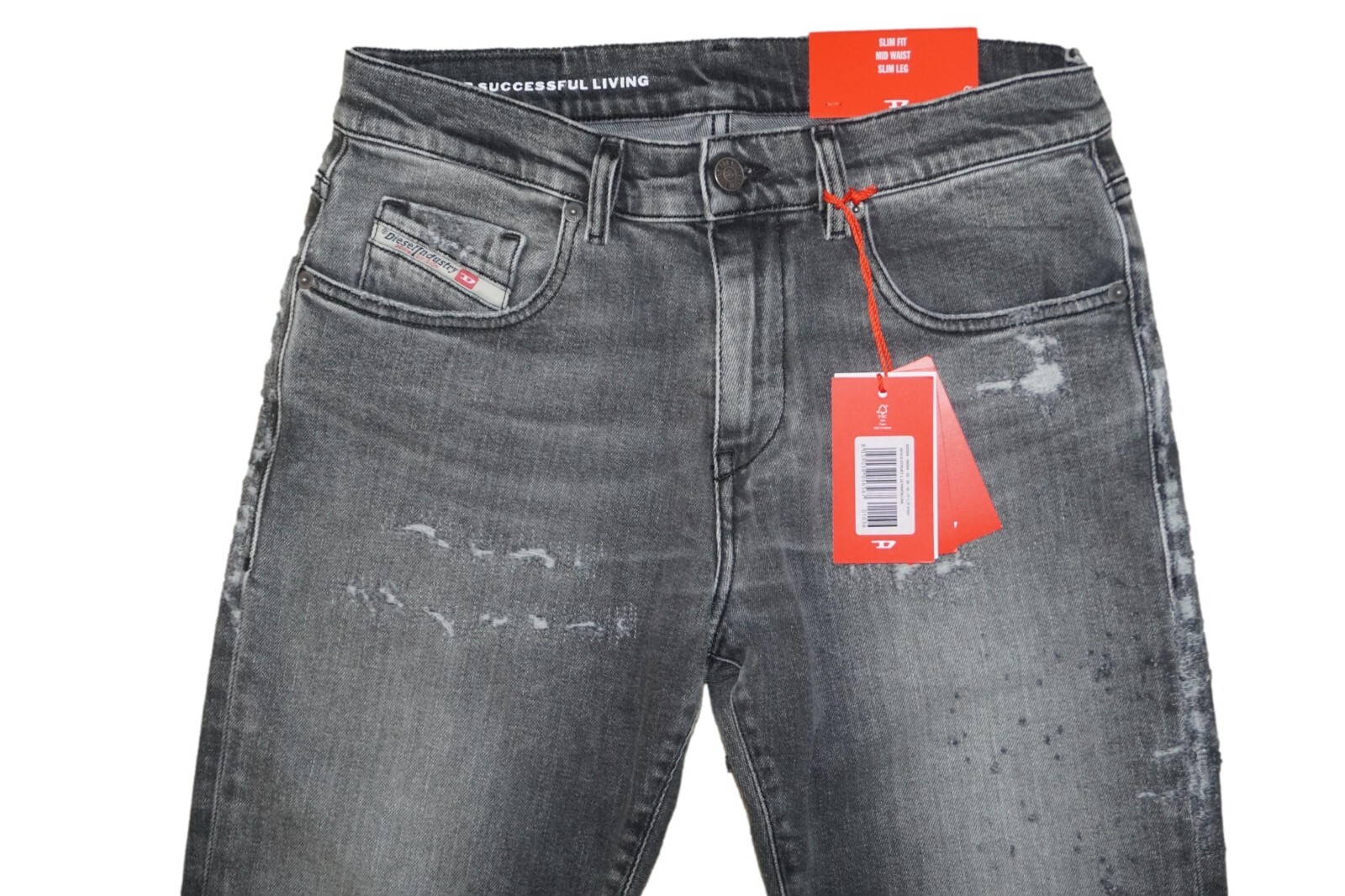 DIESEL D-STRUKT 09G04 JEANS SLIM W28 L32 100% AUTHENTIC