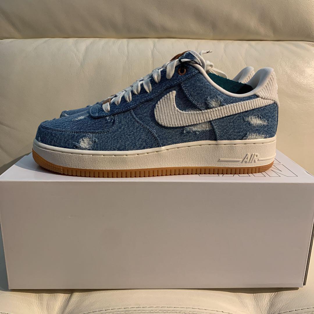 Niet verwacht Schijnen tetraëder 10.5US Levi'S × Nike Air Force 1 Sneaker Shoes Blue Men 22A New Unused With  Box | eBay