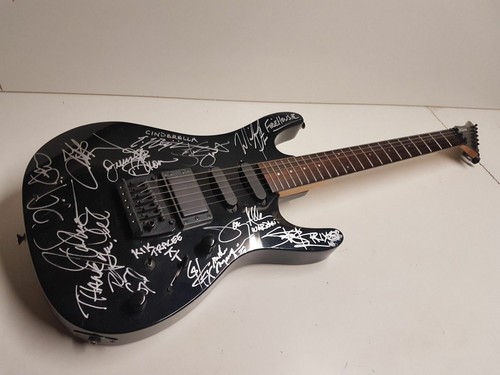 90's WESTONE STR*T SIGNED by JANI LANE / WARRANT CINDERELLA FIREHOUSE TRIXTER