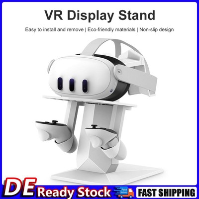 VR-Display-Ständer, rutschfester VR-Headset-Controller-Ständer für Meta Quest 3 