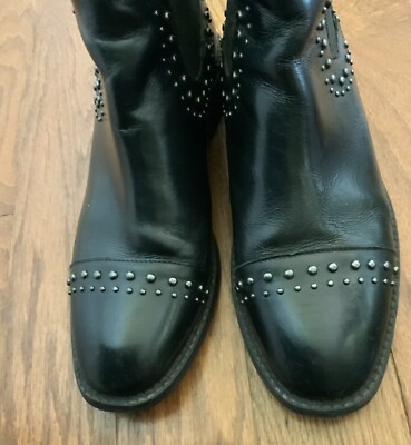 MNG MANGO .leather Ankle Boots