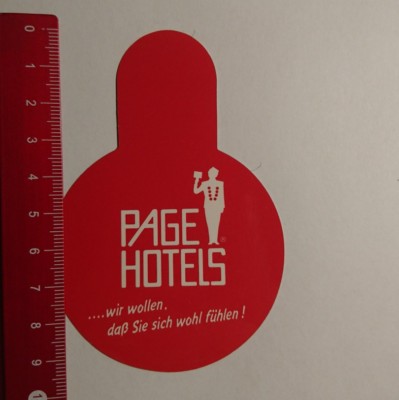 Sticker/Decal: Page Hotels We Want You to Feel Good (20031776)