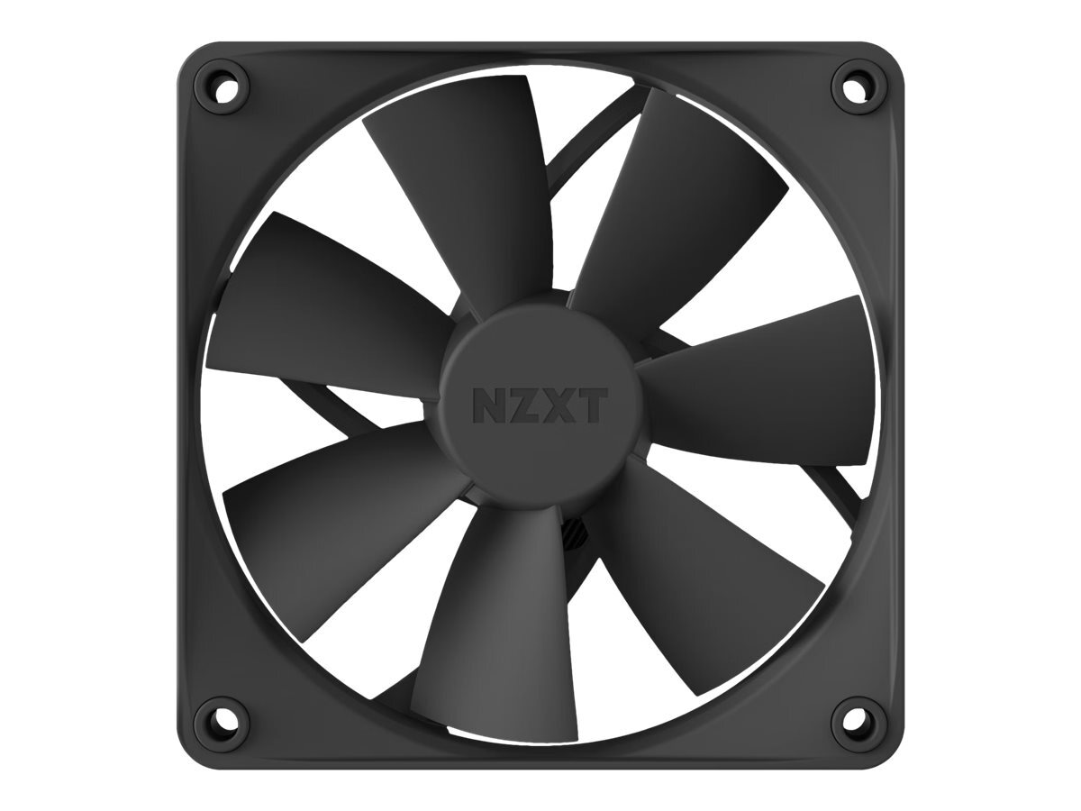 NZXT F Series F120P Case fan 120 mm matte black 120 mm matte black RF-P12SF-B1