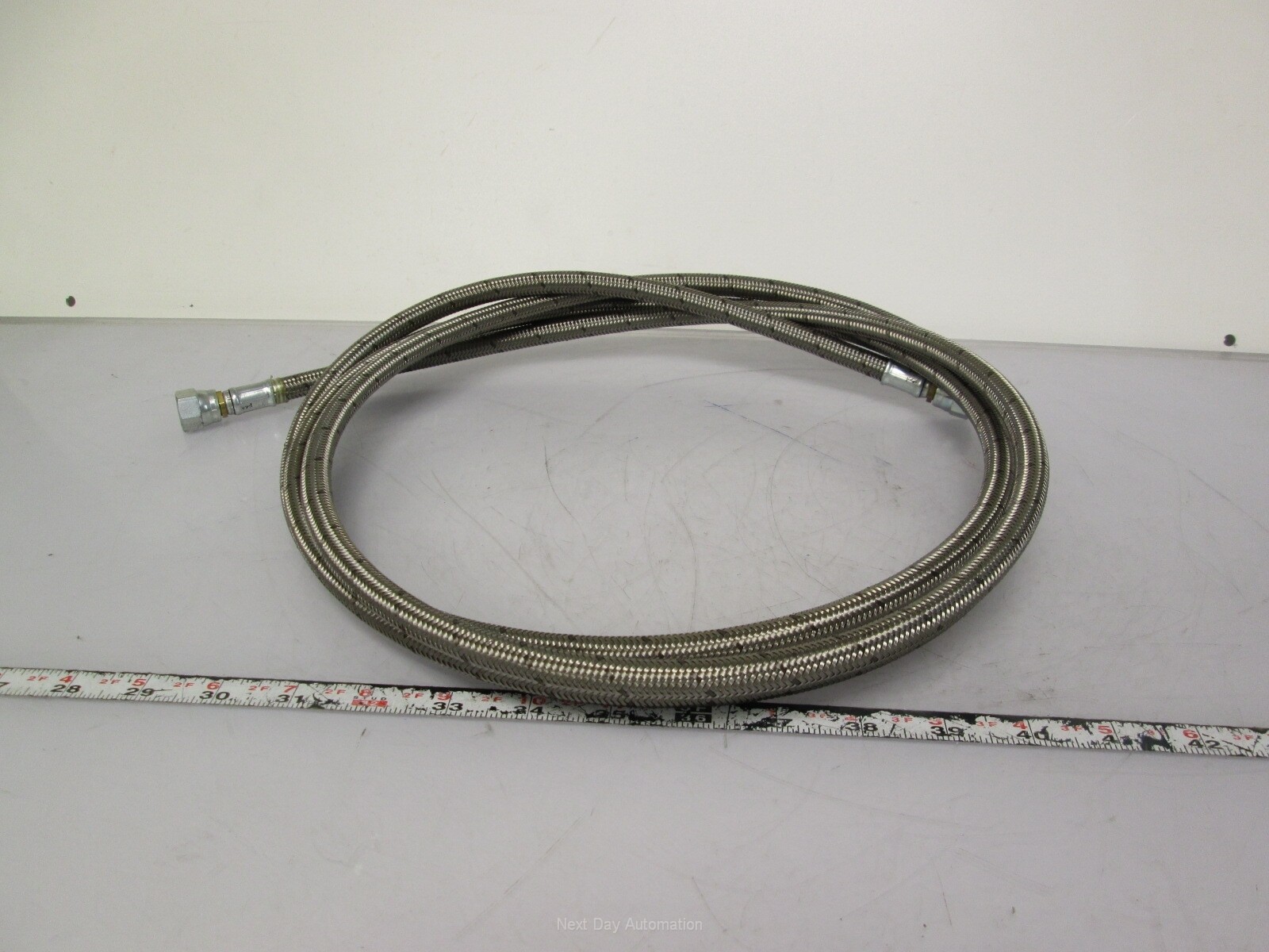 Parker F919-06-06-666-120 Steel Braided PTFE Smooth Bore Hoses 1/4" ID 6mm