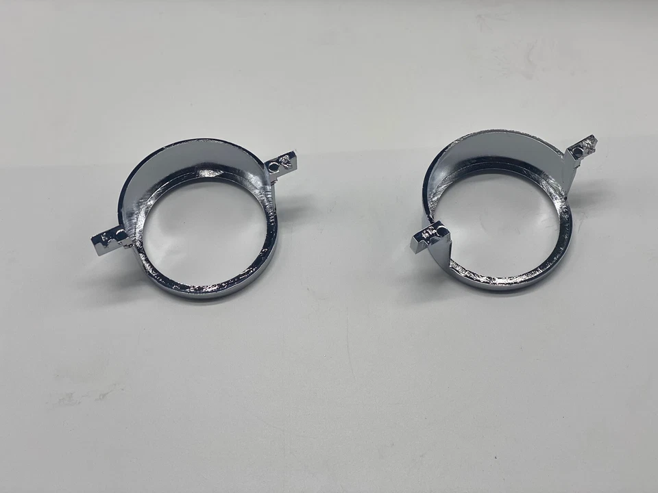 Chevrolet Impala 1964 luz trasera lámpara de respaldo bisel cromado juego de 6 Foto 2 de 4