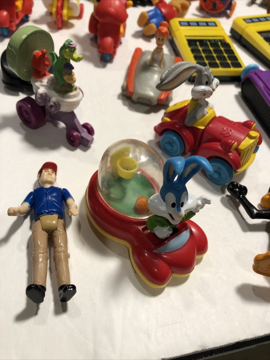 vintage mcdonalds happy meal toys lot 35+ Garfield, Batman