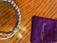 St. Benedict One Decade Paracord Crome Beads Bracelet Prayer Rosary