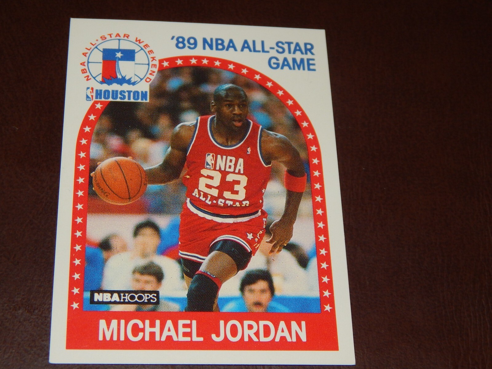 1989-90 NBA HOOPS Michael Jordan BASKETBALL ALL STAR Card #21
