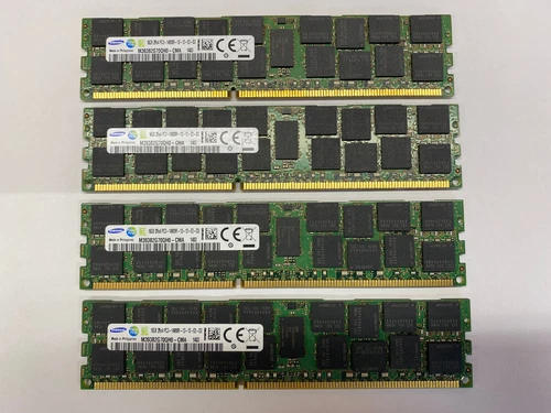 64GB (4x16GB) Samsung DDR3 ECC RAM 1866MHz PC3L-14900R für zBsp. HP Z620 / Z820
