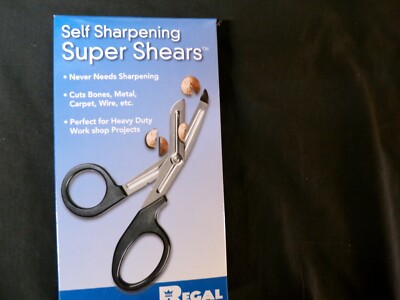 Brand new old stock Self Sharpening Super Shears 6''