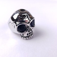 Alien Skull Ring 316 Stainless Steel Heavyweight Sz 10 Biker Rockabilly Soul