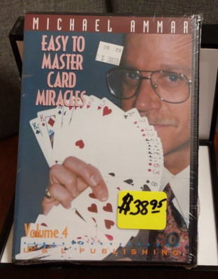 Michael Ammar: Easy to Master Card Miracles Volume No. 4 - Close-Up Magic