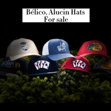 Bélico- Alucin-Hats-TQM-Bass Pro Shops-Poker-Hats-Alucin, Bélico-EMBROIDERY- ALL