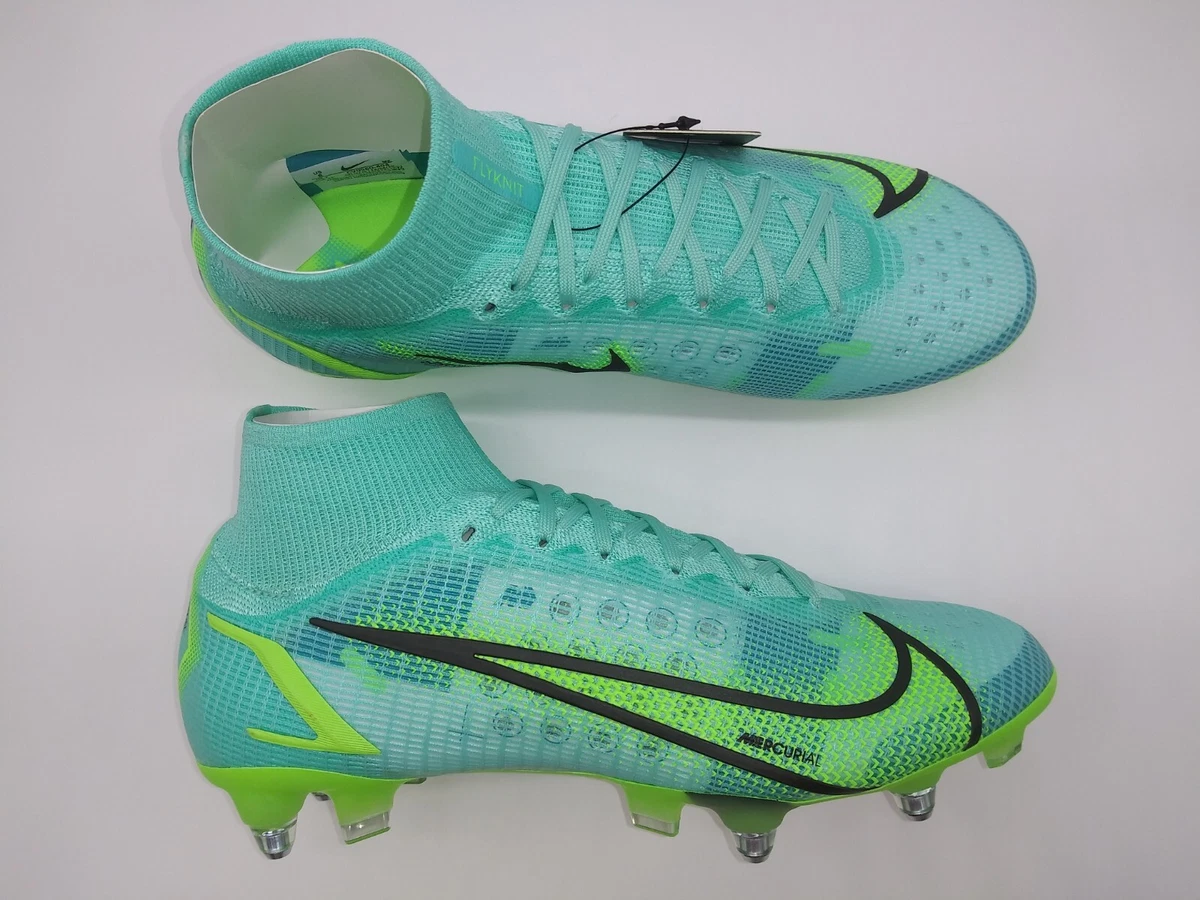 Redding Bonus woestenij Nike Mens Rare Superfly 8 Elite SG-PRO AC CV0960 404 Turquoise Soccer  Cleats | eBay