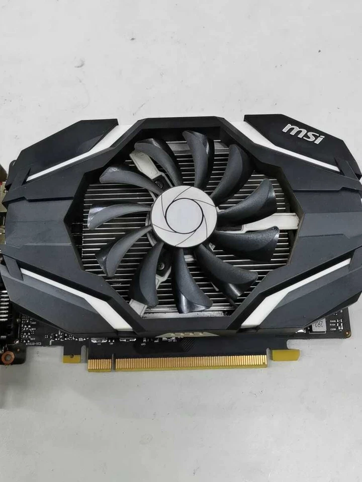 MSI NVIDIA GeForce GTX1050Ti 768SP 4GB GDDR5 Graphics Video Card DP DVI HDMI - Image 2 of 3