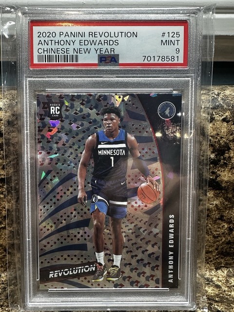 Anthony Edwards 2020 Panini Revolution