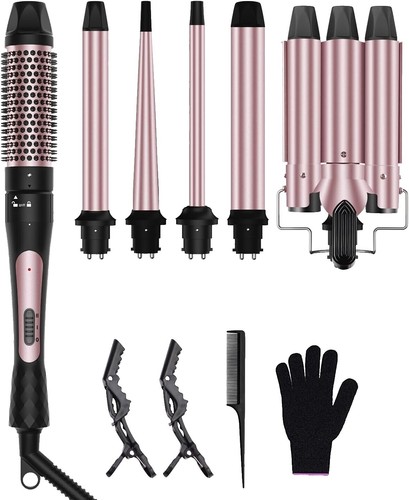 Soleil 32mm Curling iron with glove Soleil 32mm Professional Curling Wand With Glove Black  main image 2