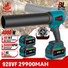 Soffiatore a batteria 4000w Turbo Blower Elettrico Senza Spazzole Per Makita 18V