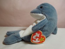 TY Beanie Baby Echo With Wave Tags NWT Rare