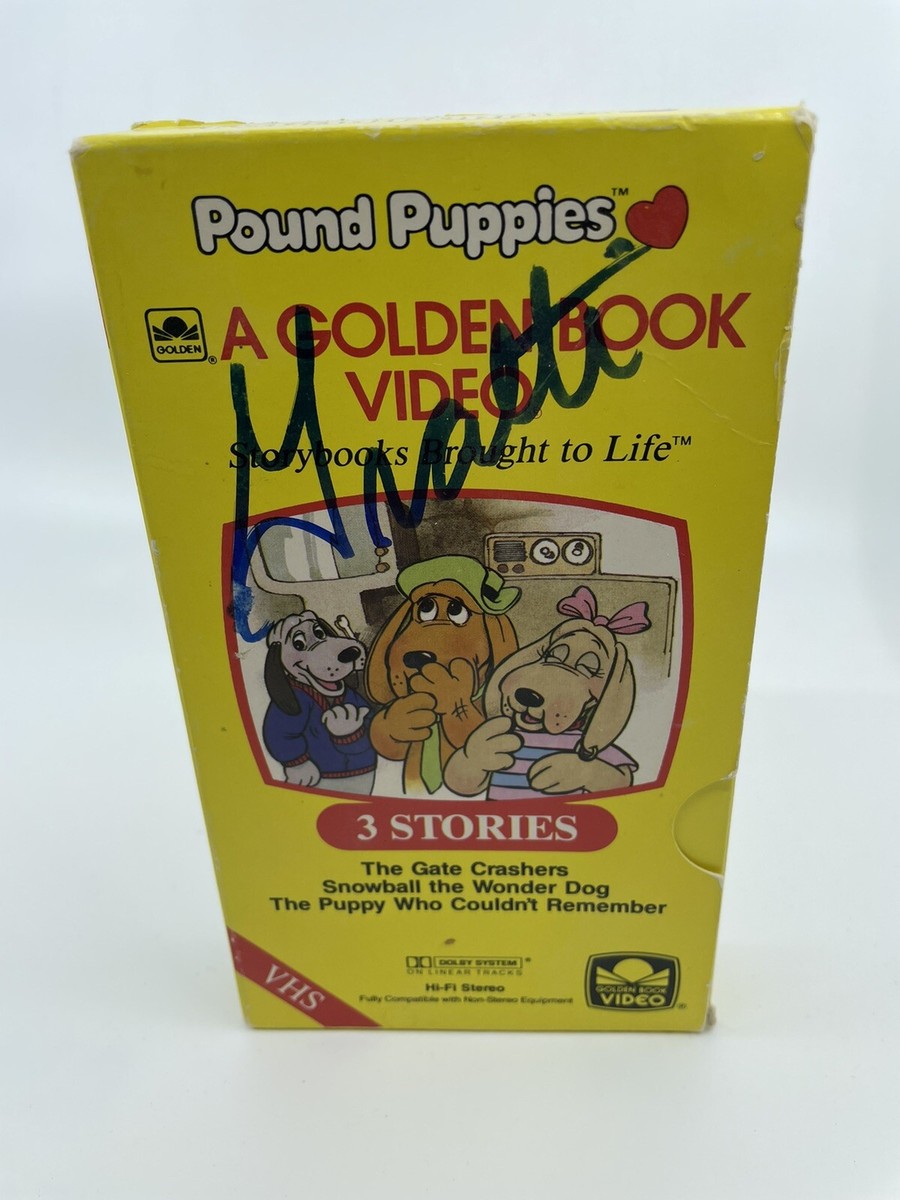 Pound Puppies Adventures - A Golden Book Video VHS | eBay