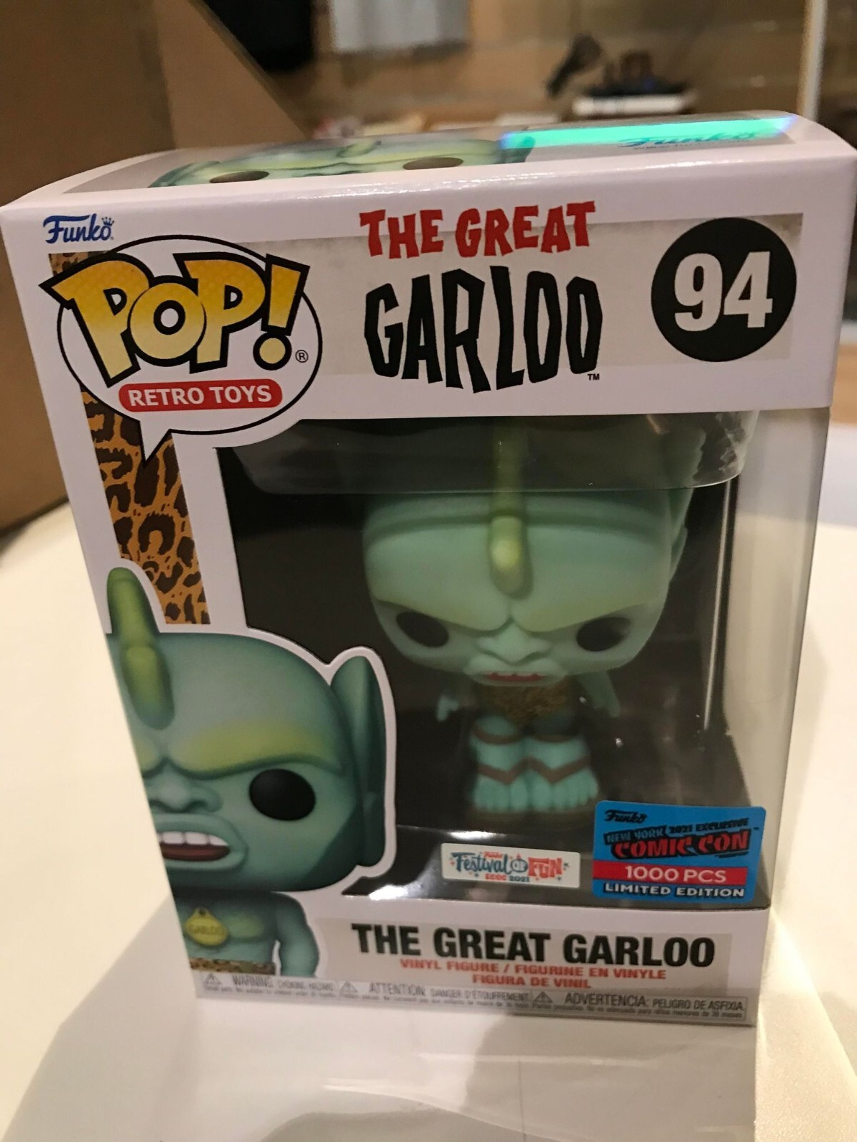 Funko Pop New York Comic Con 2021 The Great Garloo 1000 Piezas