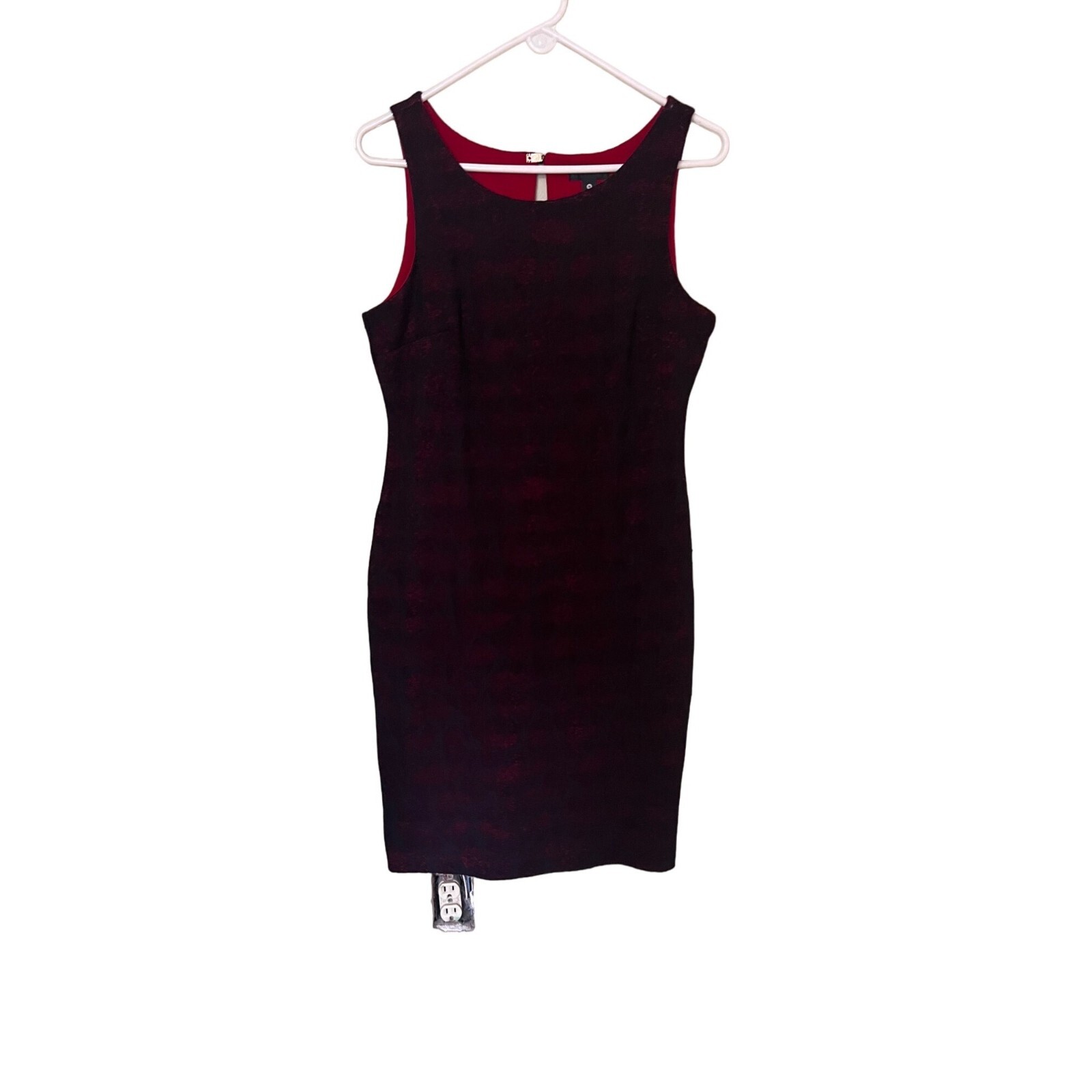 Black and Red Lace Whimsigoth Vampire Witch Dress Size 10-image