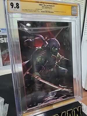 TMNT The Last Ronin 2 SIGNED BY Inhyuk Lee CGC 9.8 1st full Casey Marie Jones