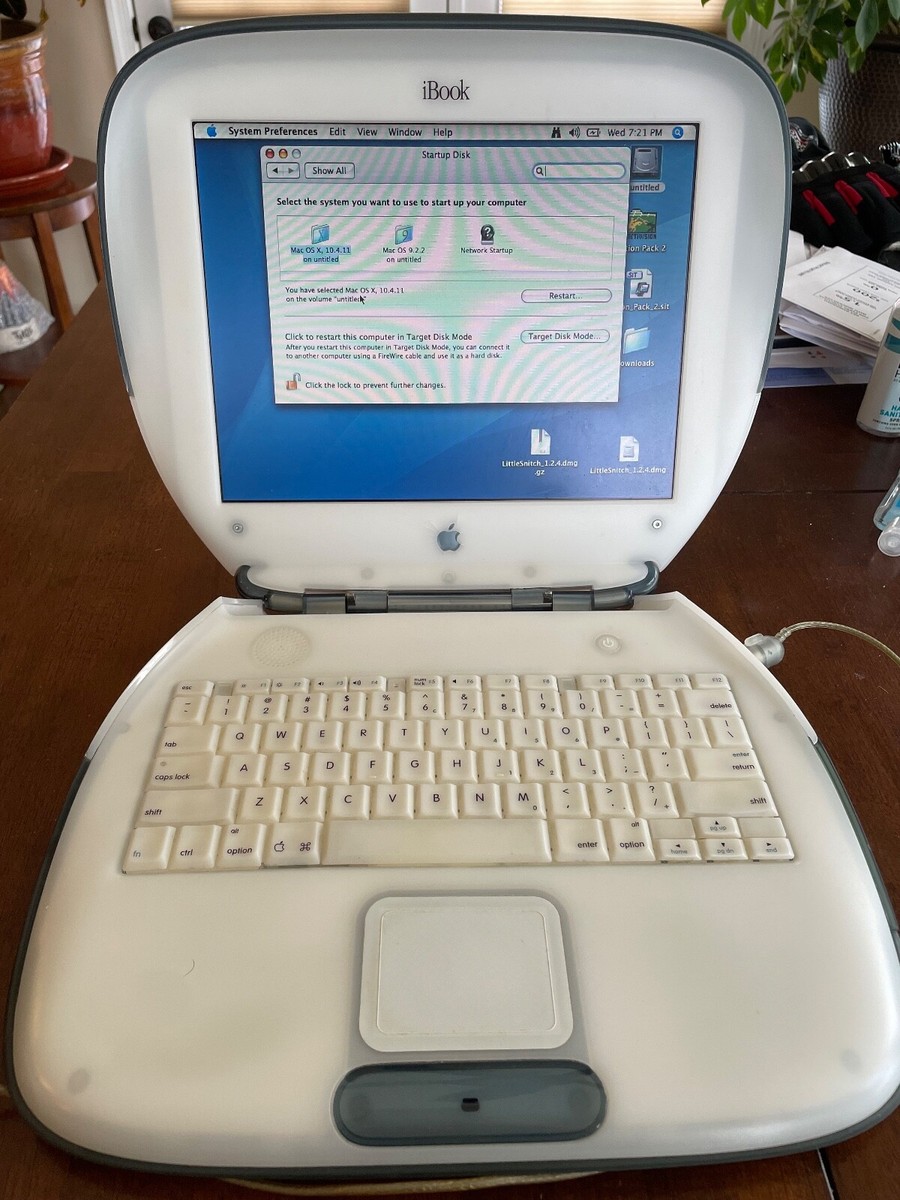 Apple iBook Clamshell 466 MHz G3 PowerPC Special Edition Graphite