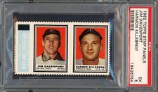 1962 Topps Stamp Panels Jim Davenport Harmon Killebrew PSA 5 18426754