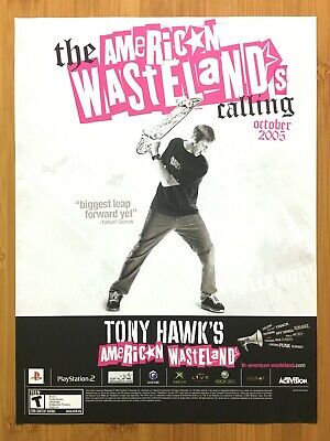 Tony Hawk's American Wasteland - E3 Café Poster