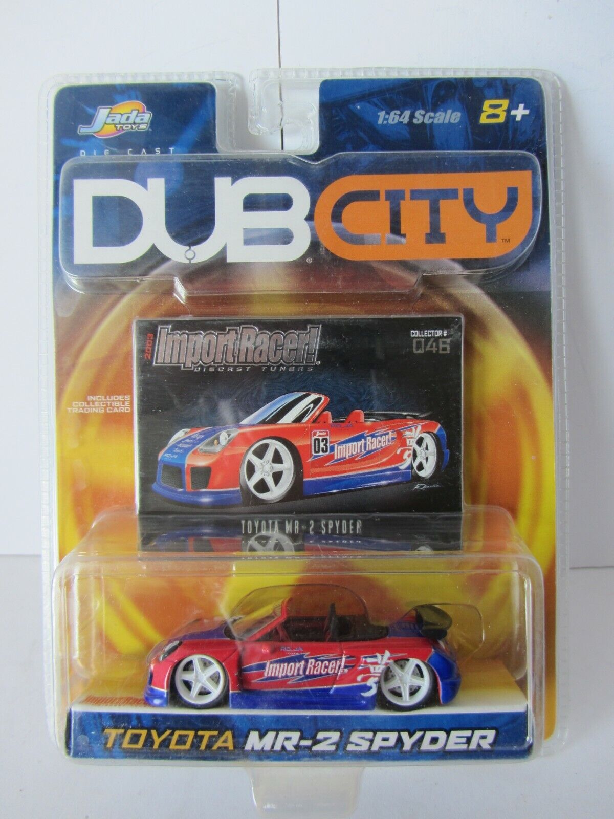 Dub City Import Racer ! - Toyota MR-2 Spyder #046 1:64 scale (620)