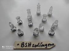 ◄◄ BSH ►► Schachbrett und Schachfiguren aus GLAS ►   Ersatzteile BITTE AUSWÄHLEN