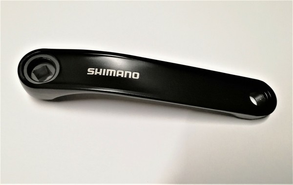 Shimano Kurbelarm Links 170 Mm FC-TY301 Schwarz Alu 4 Kant Aufnahme Y1R605100-image