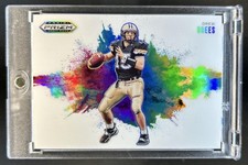 2025 Panini Prizm Draft Picks Drew Brees Color Blast SP #30 Boilermakers