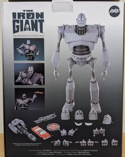 The Iron Giant Movie Mondo MT-226 Mecha 1:6 Scale Articulated Figure Sealed Box