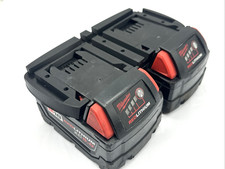 M18 Dual Battery Holder Under Shelf Mount ONLY For Milwaukee 18V M18 3D Print